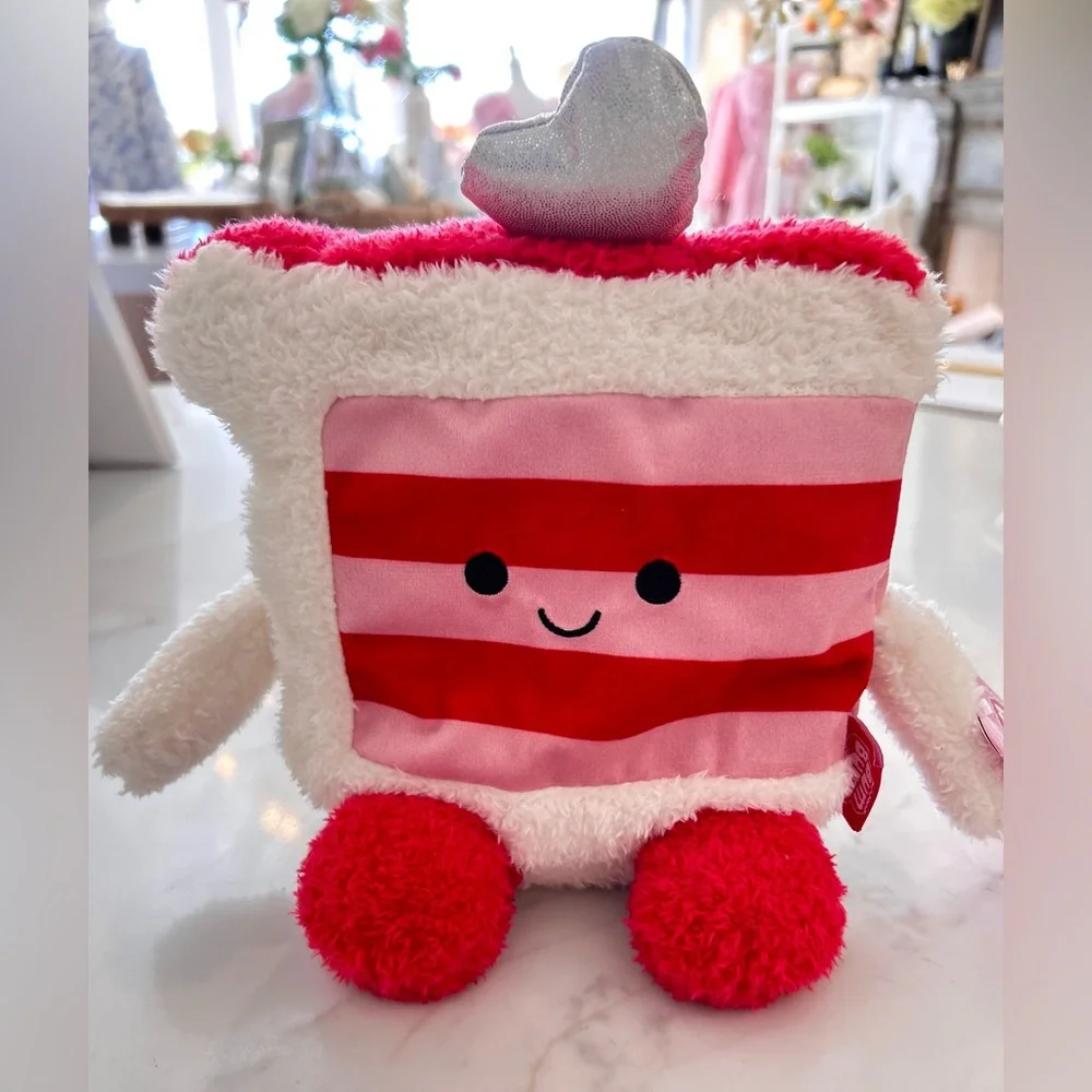 SweetBumz Conway the Cake Plushie Bum Bumz by Russ Pink Red Kawaii NEW